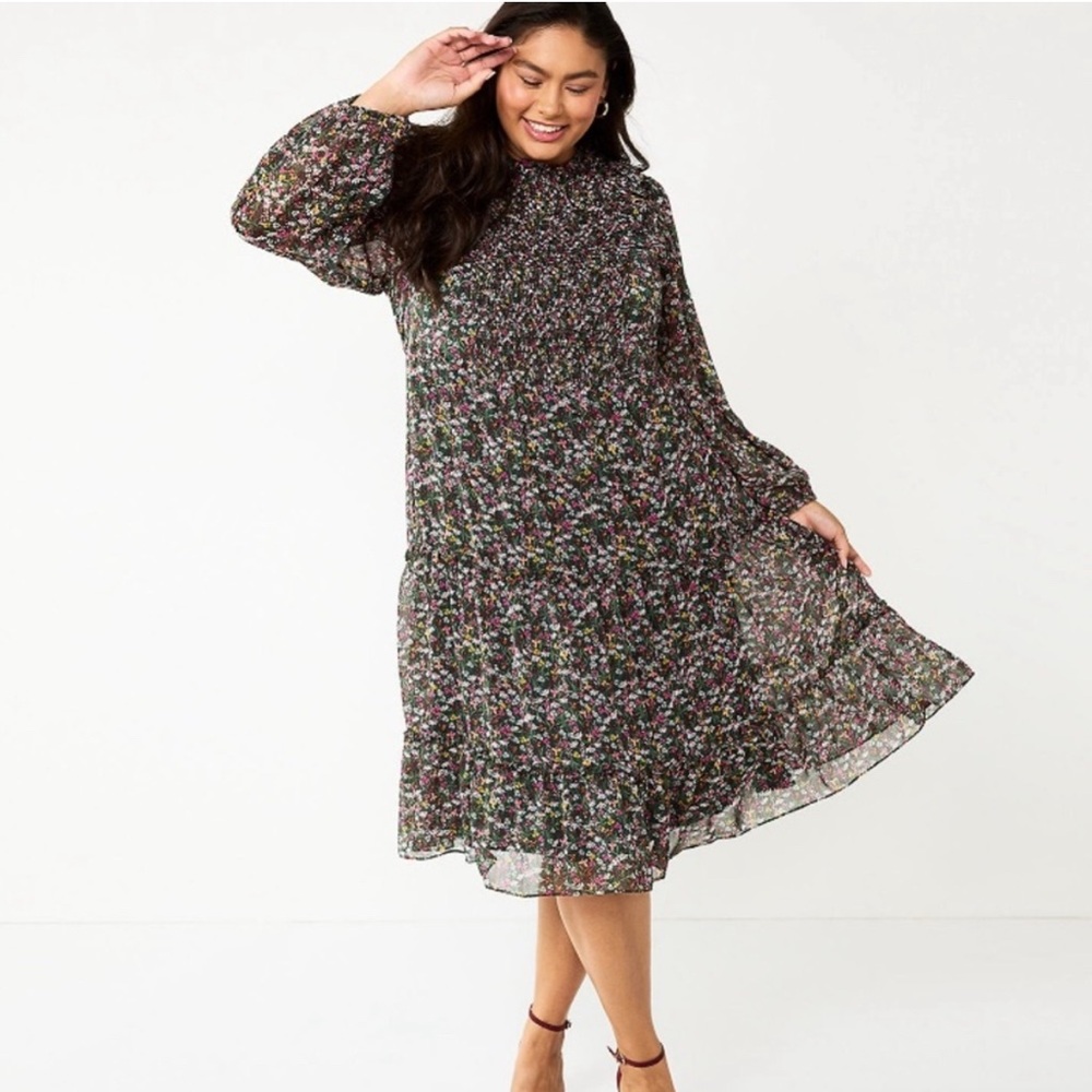 Draper James RSVP Floral Dress (XS)